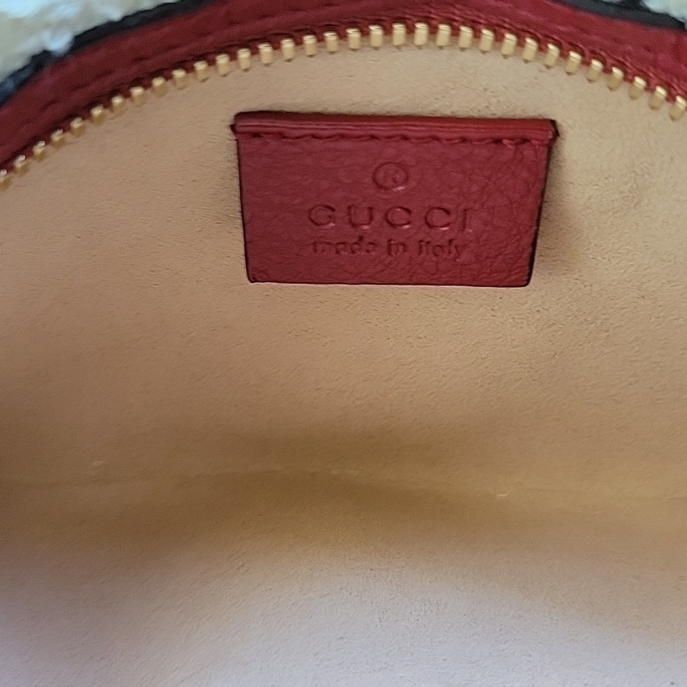 Gucci GG Tweed Rajah Cloth Multicolor Pochette - Picture 8 of 9